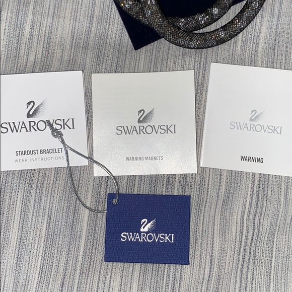 Swarovski Stardust Double Wrap Crystal Bracelet - Picture 9 of 15